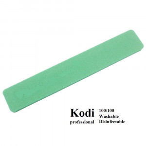 Пилка-баф Kodi Professional 100/100 зелёная квадрат