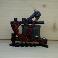 Тату машинка контурная Light Liner Black-Red